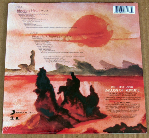 7 Single Ingles - Jimi Hendrix - Bleeding Heart (1990) **ex! (Usado)