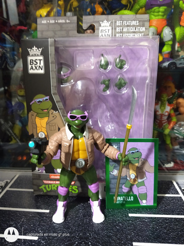 Figura Articulada Donatello Versión Street Gang-tmnt-bst Axn (Usado)