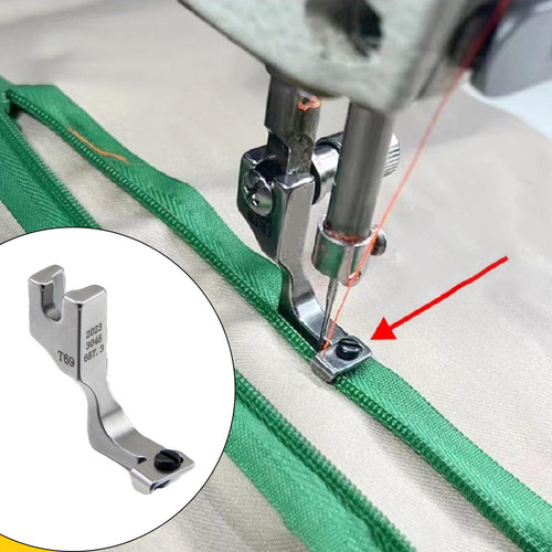 Prensatelas Con Cremallera Invisible Ajustable, Prensatelas