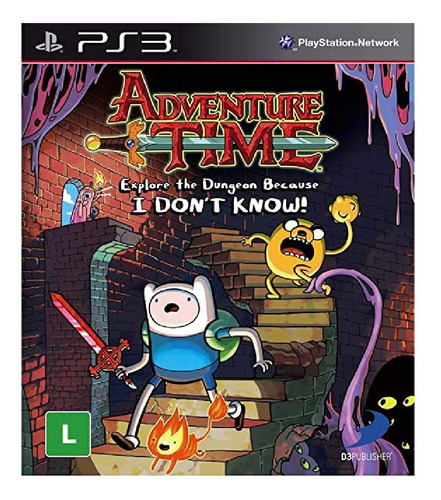 Jogo Novo Adventure Time Explore The Dungeon Para Ps3