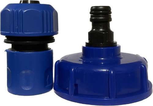 Adaptador S60x6 Ibc Con Salida 3/4 25mm + Conector Rapido 