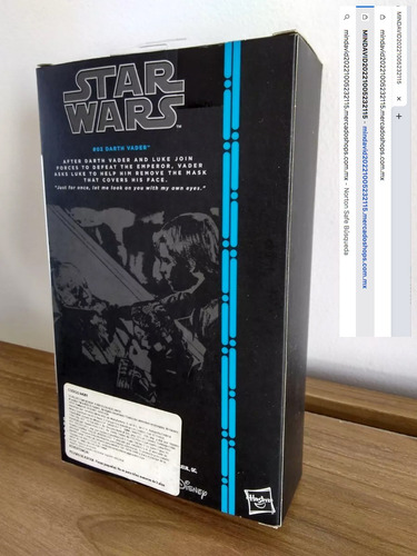 Darth Vader Wave 1 Linea Azul Star Wars Oferta (Usado)