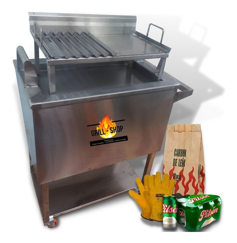 Grill Shop Caja China Full Acero Inoxidable