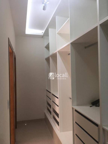 Imagem 13 de 28 de Casa Com 3 Dormitórios À Venda, 130 M² Por R$ 580.000,00 - Parque Residencial Nature I - São José Do Rio Preto/sp - Ca1782