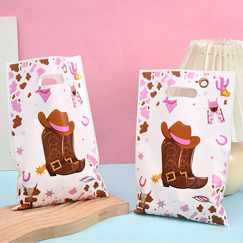 Bolsa De Dulces Chica Cowboy Para Fiesta De Cumpleaños 30pcs