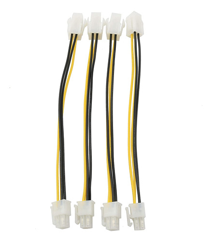 Longdex Atx - Cable Adaptador De Corriente Para Cpu (4 Unida