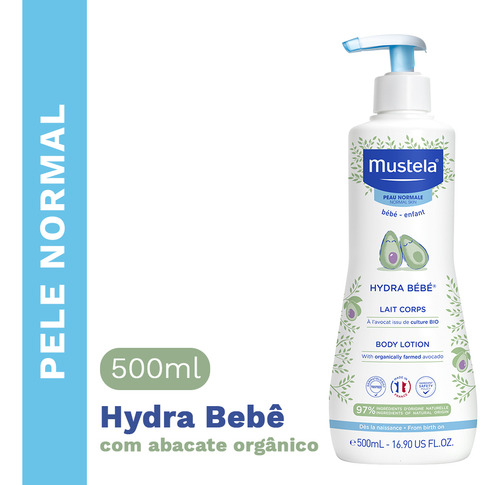 Mustela Loção Hidratante Hydra Bebe 500ml