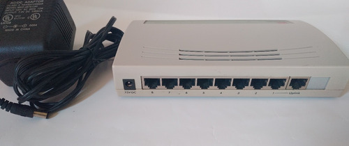 Imagen 3 de 3 de Encore Enh708-min 8 Puertos 10mbps Ethernet Hub