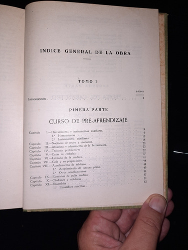 Manual Del Carpintero Ebanista, 2 Tomos Librería Salesiana !