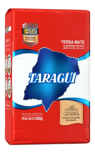 Yerba Mate Taragui 4flex X1kg