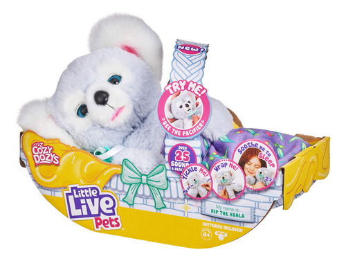 Little Live Pets Cozy Dozy Kip Koala Bicho De Pelúcia Com S
