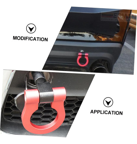 Trailer Hitch Peg Hooks Metal S Hooks Aluminum Tow Hook Fron