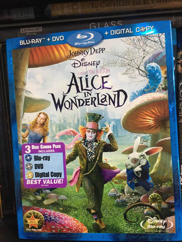 Blu-ray Alicia En El País De Las Maravillas