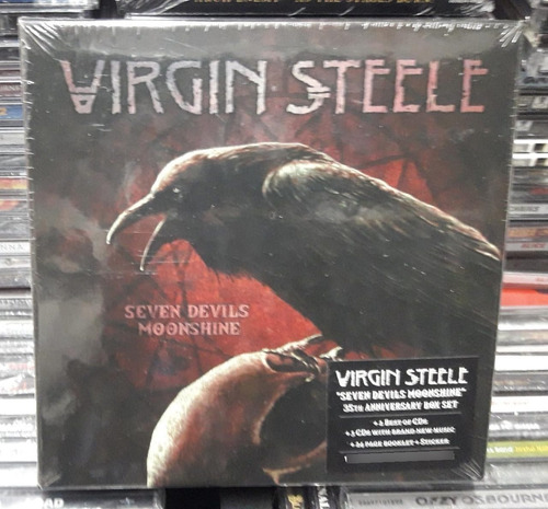 Virgin Steele - Seven Devils Moonshine 35 Anniversaryt 5cd´s