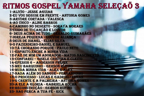 Ritmos Yamaha Gospel Seleção 3
