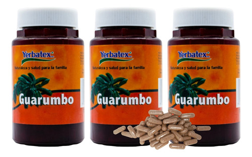 Pack 3 Té De Hierba Guarumbo Envase Con 65 Piezas C/u