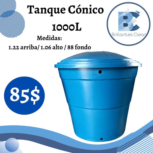 Tanque Conico 1000 L 