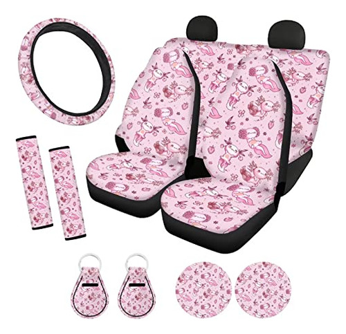 Zpinxign Adorable Asiento De Coche Axolotl Cubiertas Juego C