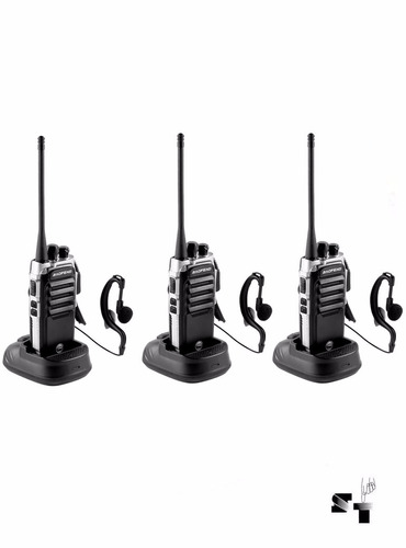 Trio De Handies Baofeng Ks-315 Uhf Recargable Fact A / B