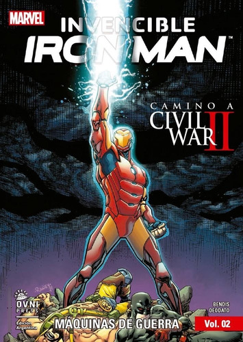 Invencible Ironman #2 Marvel Comic Original Ovni Español