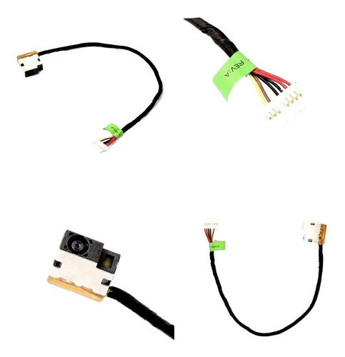 Dc In Cable Jack Hp 15-ac010la 15-ac 15 Ay010la 15-ay012la
