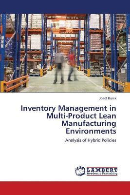 Libro Inventory Management In Multi-product Lean Manufact...