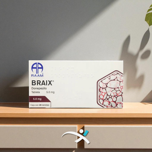 Donepezilo 5 Mg Braix Caja Con 28 Tabletas Ram