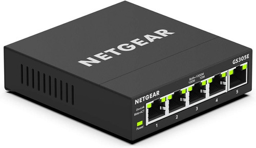 Netgear Gs305e, Switch 5 Puertos Gigabit Smart Managed Plus