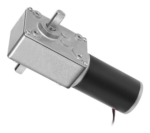 Reductor De Motor Helicoidal De Doble Eje Cc 24 V 20 Rpm