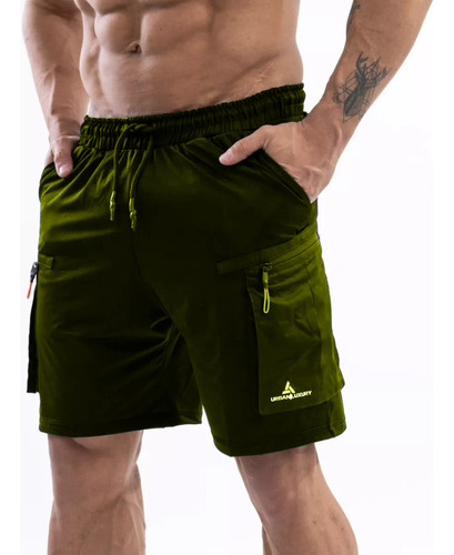 Short Deportivo Cargo Hombre Bolsillos Laterales - Shcargo