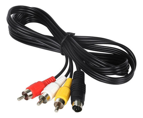 Cables 3 Rca A 1 S-video L14 Para Deco 10 Pines Mini Din