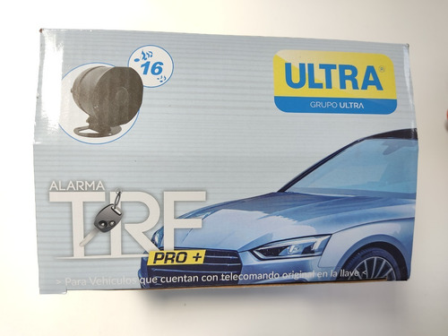 Alarma Ultra Trf, Se Adapta Al Control Original Del Auto