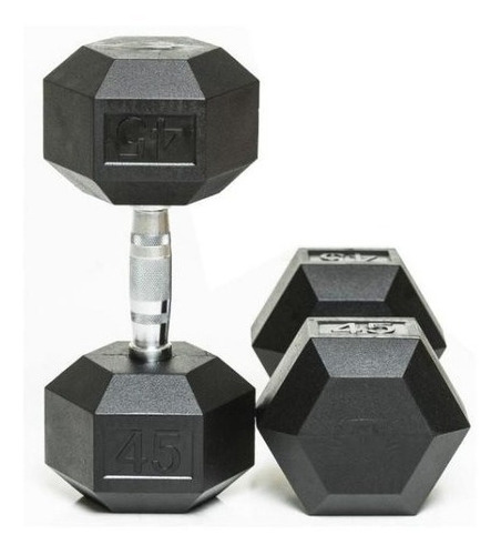 Par De Mancuernas Hexagonales 45lbs