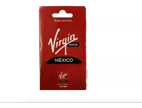 Chip/sim Card Virgin Mobile - Servicio Incluido