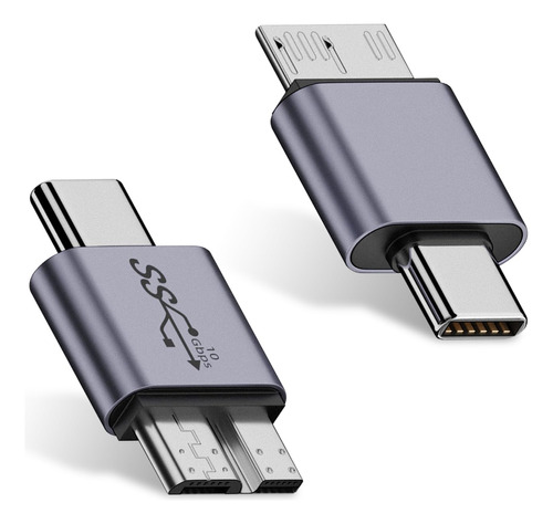 Duttek Adaptador De Cable Usb C A Micro B De 10 Gbps, Adapta