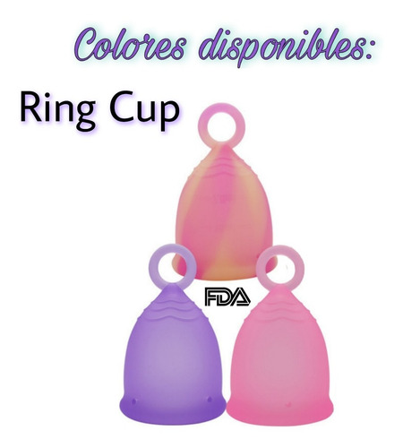 Kit Completo Copa Menstrual Certificada Fda. Eco Cup