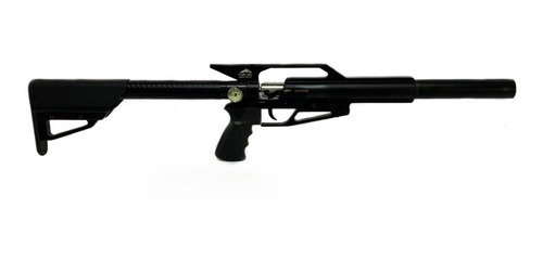 Pcp Custom Carcara 5.5/.22 Preta Cano 12 Polegadas