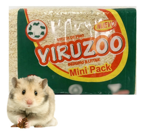Viruta Pino Hamster Lauchas Cobayos Conejos Minipack X 30