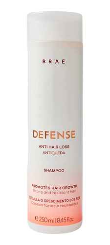 Defense Shampoo Anti Hair Loss 250ml - Braé