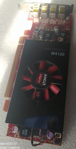 Tarjeta De Video Amd Firepro W4100 2gb Directx12, Opengl 4.6 (Usado)