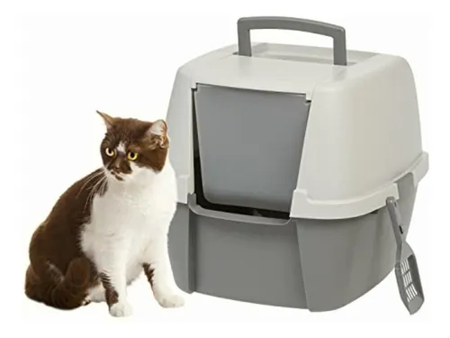 Litter box door flap sale