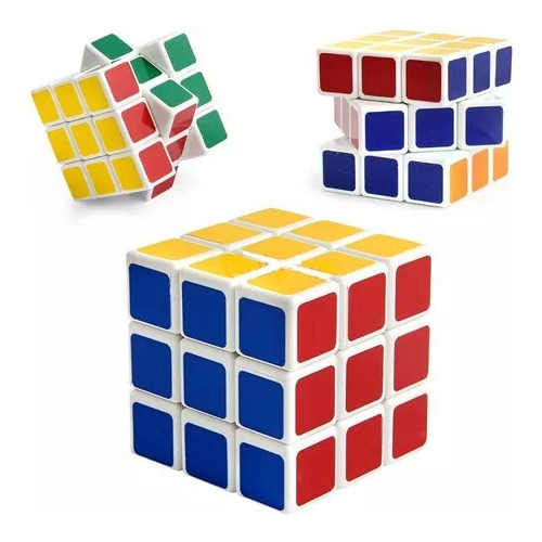 Cubo Rubik Pack X 6  Magic Cube  3x3x3 Puzzle 