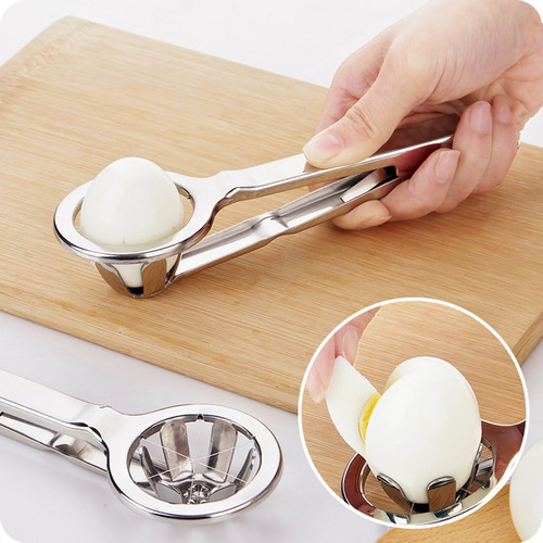 Best Utensils - Cortador De Huevos De Acero Inoxidable, Divi