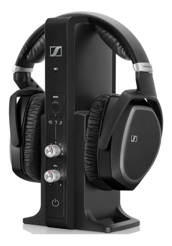 Audífonos Sennheiser Rs 195 Para Tv Color Negro