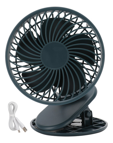 Ventilador De Escritorio Portátil Wind De 3 Velocidades, Min