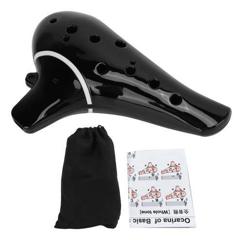 Instrumento De Viento Portátil Ocarina De 12 Agujeros Ac Alt