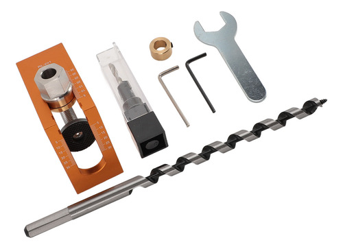 Kit De Brocas Localizadoras Para Carpintería, 10 Mm