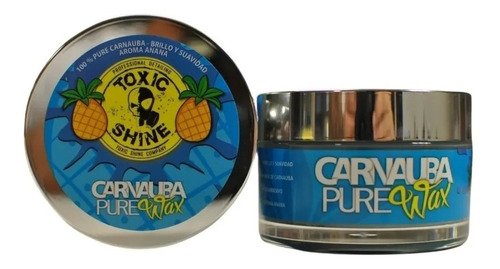 Toxic Shine Carnauba Pure Wax Cera En Pasta Premium 120g