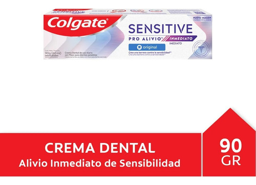 Colgate Sensitive Pro Alivio Inmediato Con Fluor 90grs