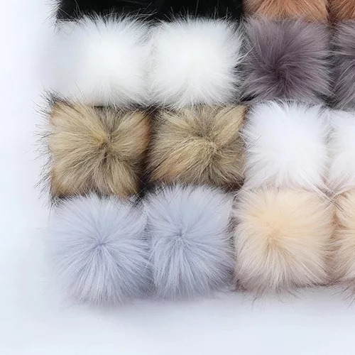 & Pompones For Tejer Gorros Manualidades 16 Piezas 8cm